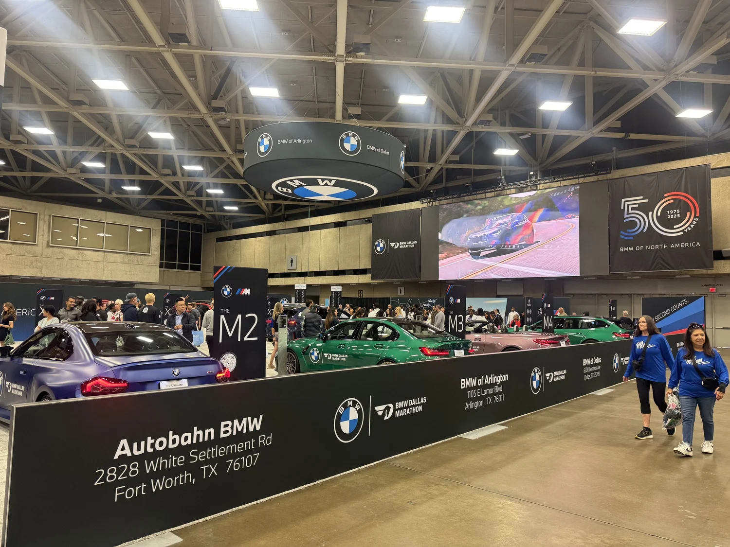 BMW Dallas Marathon experiential activation