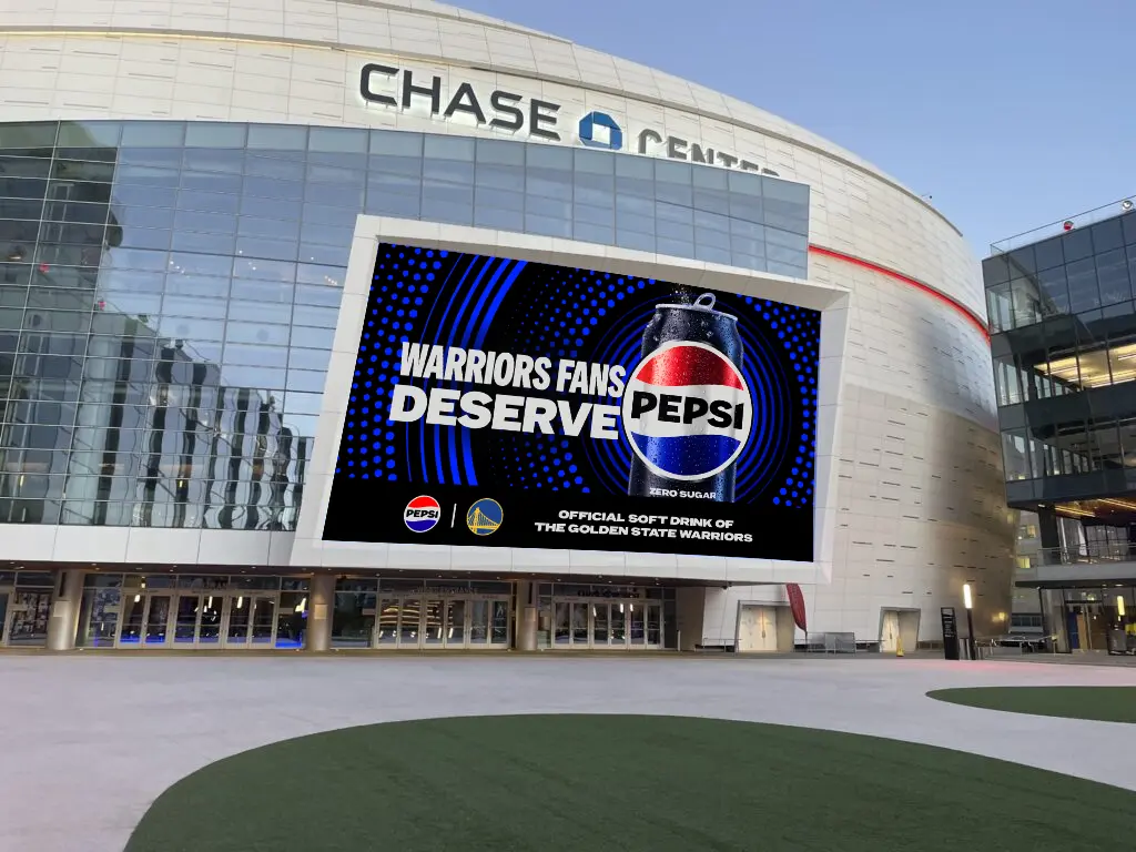 Pepsi Warriors Fans Deserve Pepsi campaign